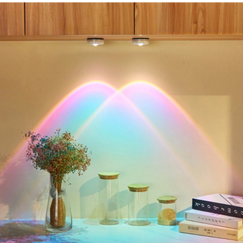 Kitchen Decor Lighting - ไฟตกแต่งห้องนอน Touch Sunset โคมไฟตู้ Ambient Night