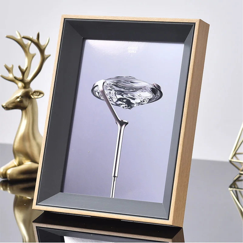 Lighting Room Decor Photo - กรอบรูปตั้งโต๊ะสไตล์นอร์ดิกหรูหรา ขนาด 7 8 10 นิ้ว