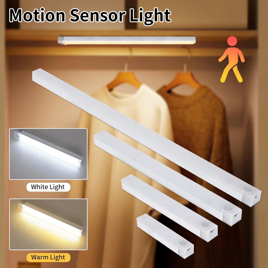 Kitchen Decor Lighting - Motion Sensor ตู้ USB ชาร์จไฟ LED