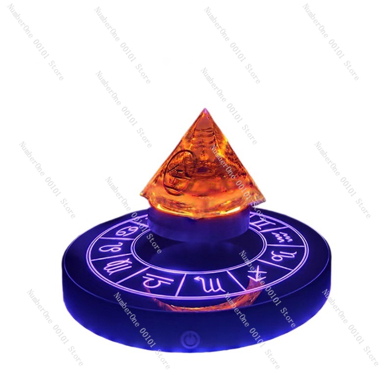 Lighting Home Decor Items - ถาดแสดงสินค้าแบบลอยแม่เหล็ก 360 องศา ° โคมไฟกลางคืนรูปกลุ่มดาวหมุนได้, โคมไฟสร้างบรรยากาศสุดสร้างสรรค์,