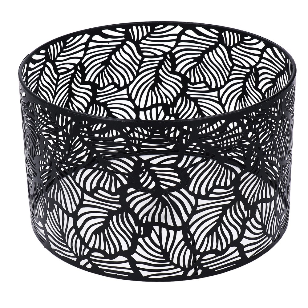 Geometric Lamp Shade - โคมไฟเหล็กแบบเรียบง่าย รูปแบบเรขาคณิต ขนาดกลาง โคมไฟระย้า ฝาครอบโคมไฟ ห้องนั่งเล่น