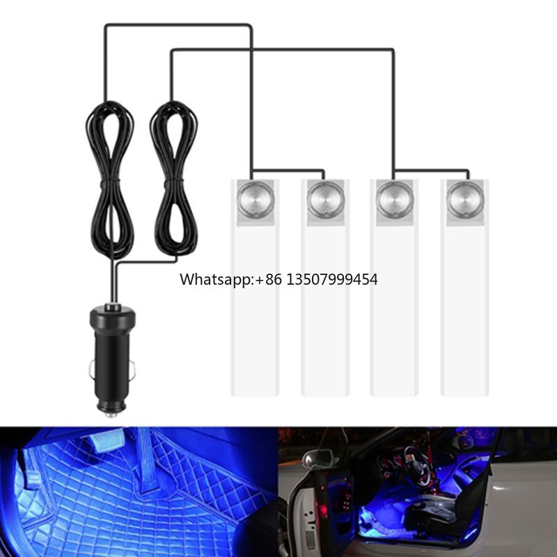 Lightings Decoration - ไฟบรรยากาศในรถยนต์ 12 โวลต์ โคมไฟตกแต่งภายในสำหรับรถยนต์ รุ่น A