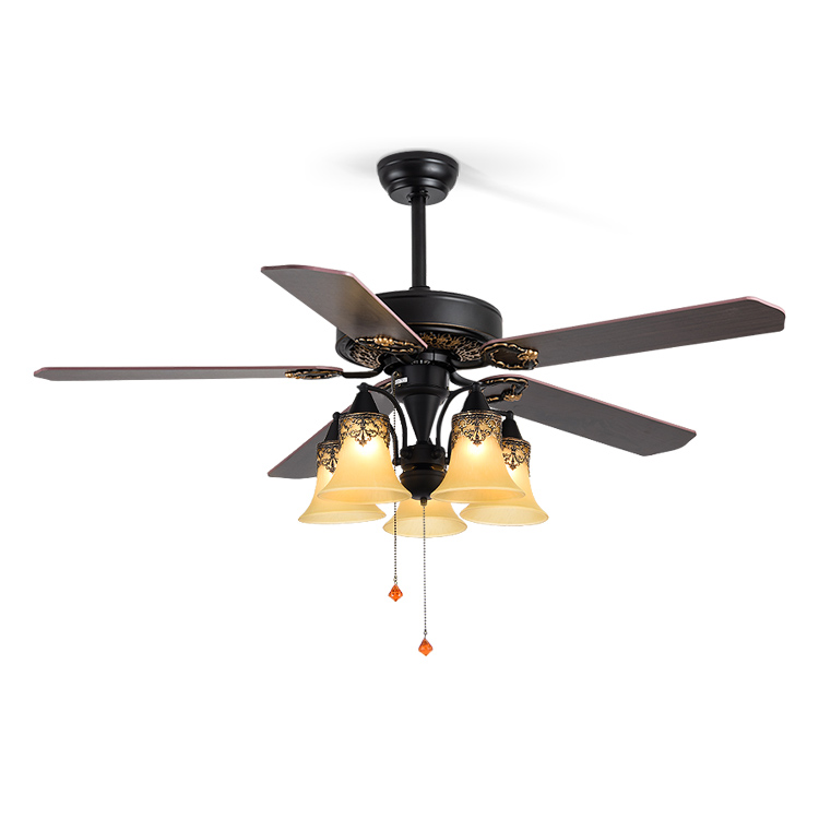 Decor Lighting Fans - โคมไฟพัดลมเพดานตกแต่งห้องรับประทานอาหารและห้องนอนสมัยใหม่ประสิทธิภาพสูง