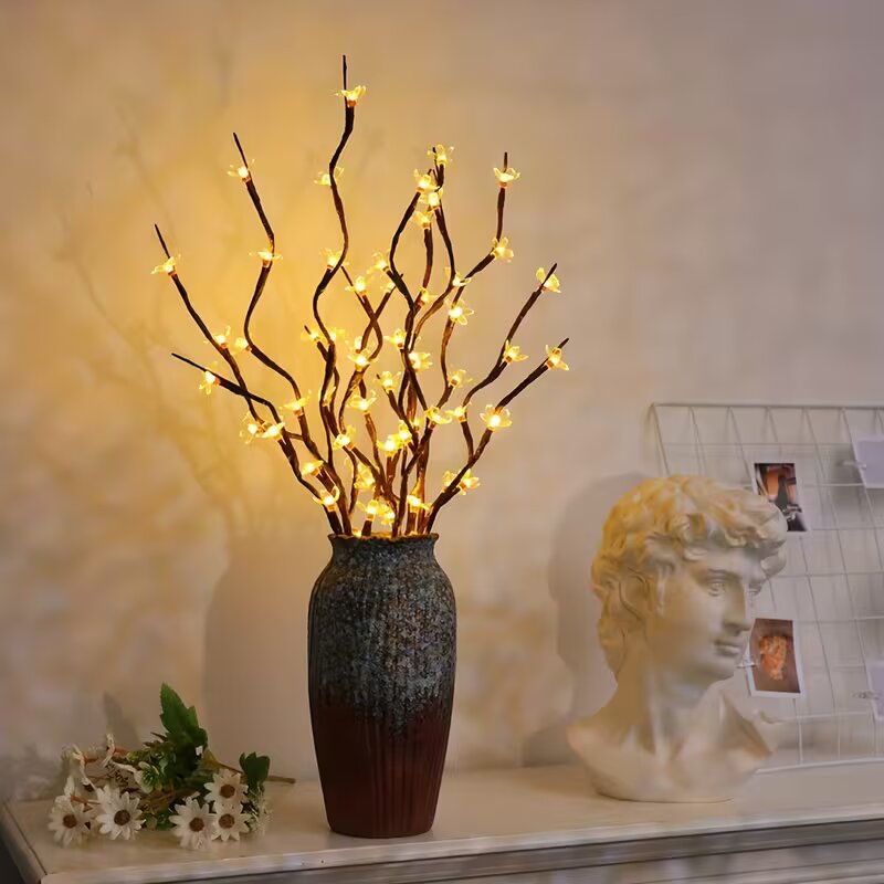 Decor Lighting Table Lamps - ไฟต้นซากุระ 20 LED 1/2 ชิ้น สำหรับตกแต่งบ้านทั้งภายในและภายนอกอาคาร