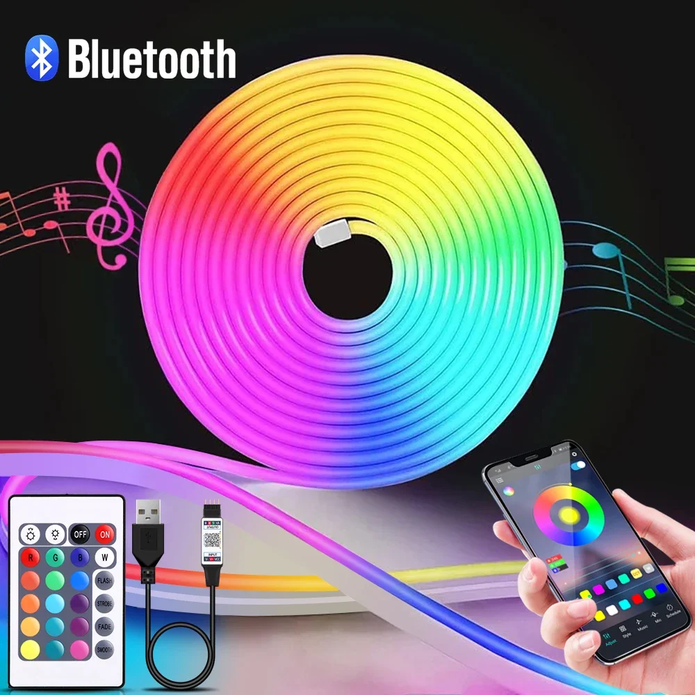 Lighting Decor Room - ไฟนีออน LED RGB ขนาด 1-5 เมตร