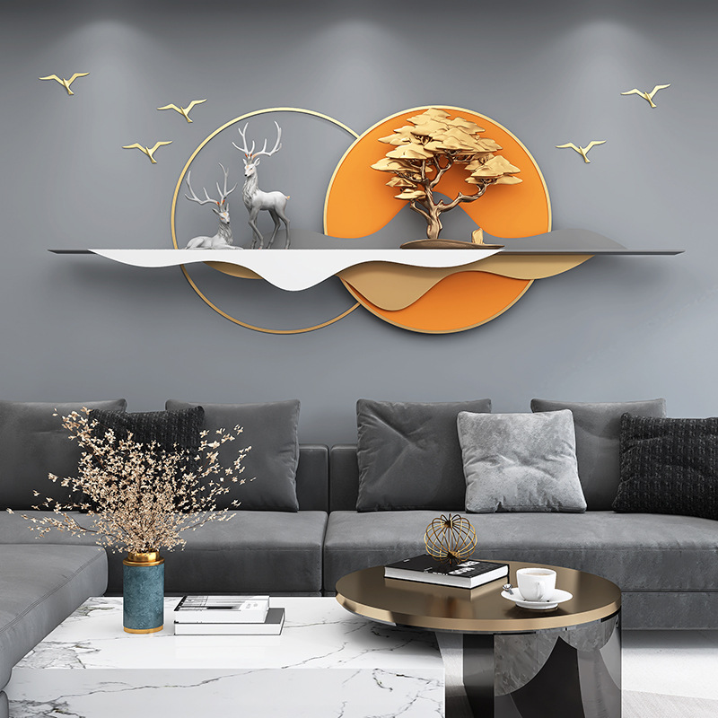# ของตกแต่งผนังห้องนั่งเล่นลาย - Decor Lighting Sales บทวิจารณ์และราคา