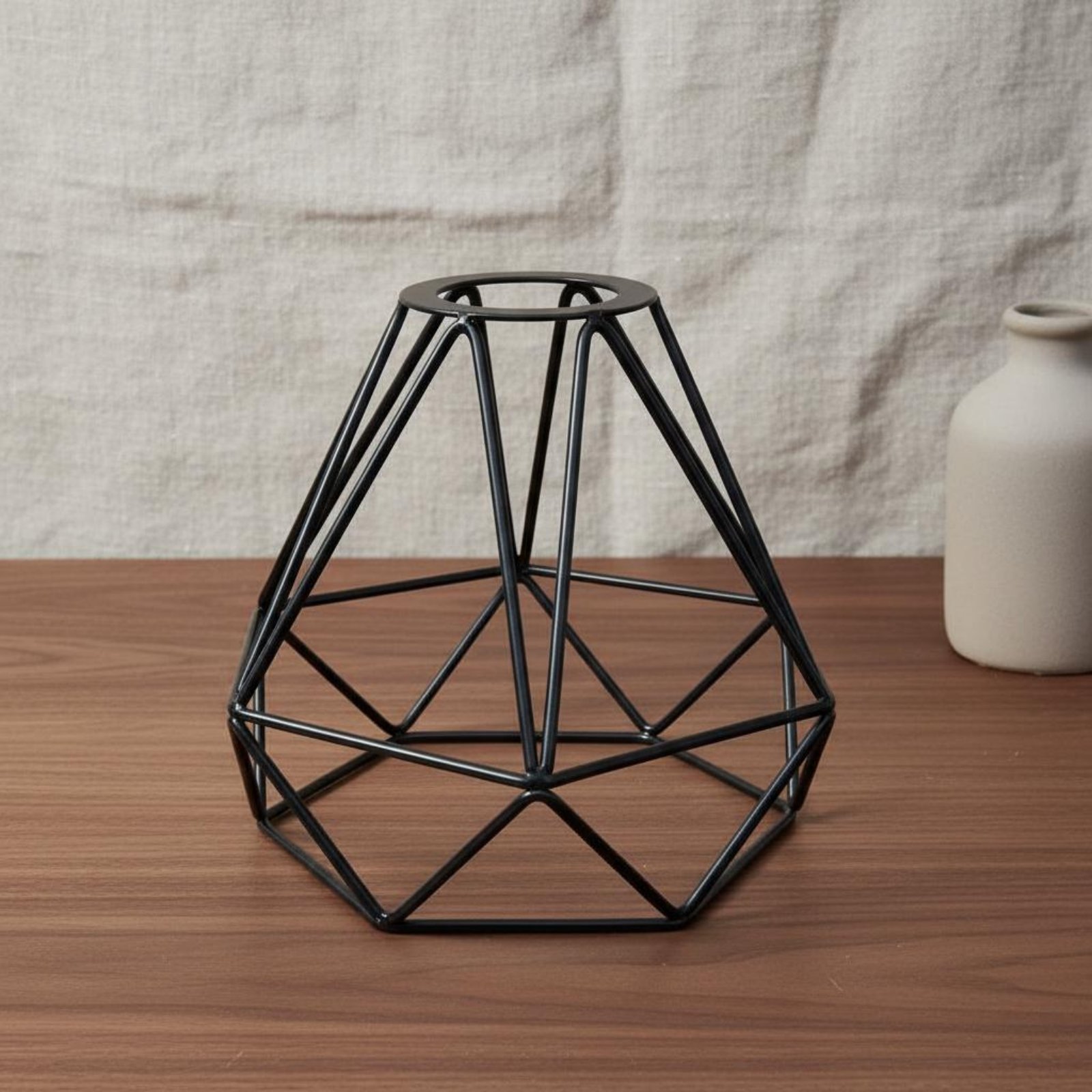 โคมไฟรูปทรงสี่เหลี่ยมขนมเปียกป - Geometric Lamp Shade บทวิจารณ์และราคา