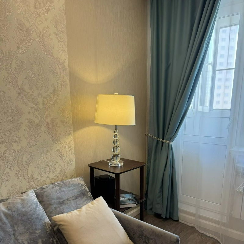 โคมไฟตั้งโต๊ะคริสตัลหรูหราสไตล - Lighting Room Decor Photo บทวิจารณ์และราคา