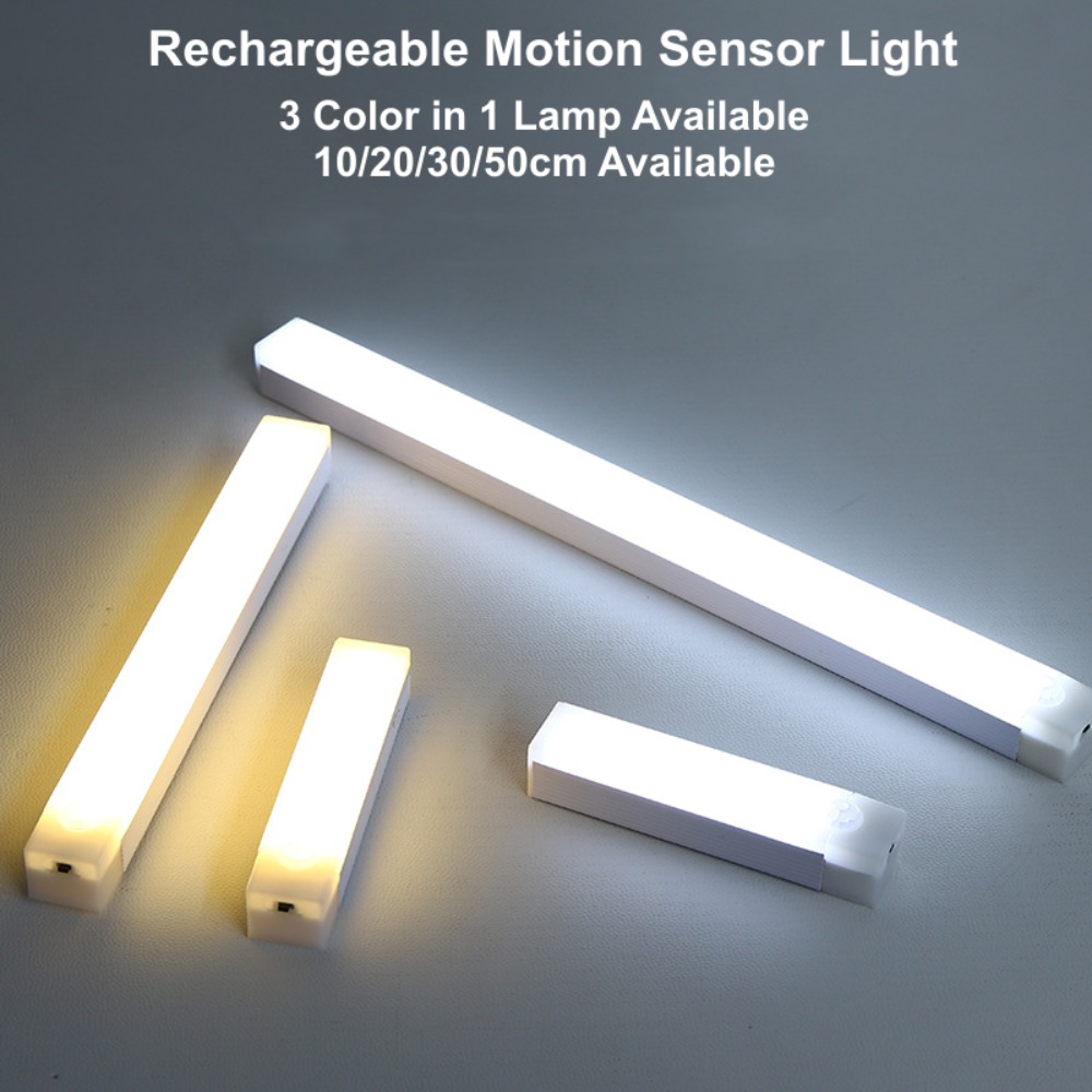 ไฟแถบ LED ไร้สายพร้อมเซ็นเซอร์ - Orange Lighting Decor บทวิจารณ์และราคา