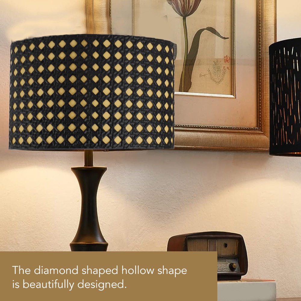 โคมไฟเหล็กสมัยใหม่ ลายเรขาคณิต - Geometric Lamp Shade บทวิจารณ์และราคา