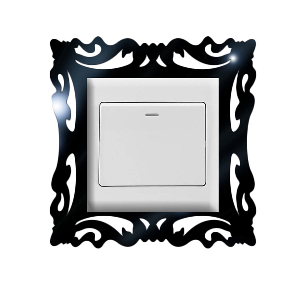 แผ่น3D ติดผนังสติกเกอร์มีไฟสวิ - Lighting Room Decor Photo บทวิจารณ์และราคา