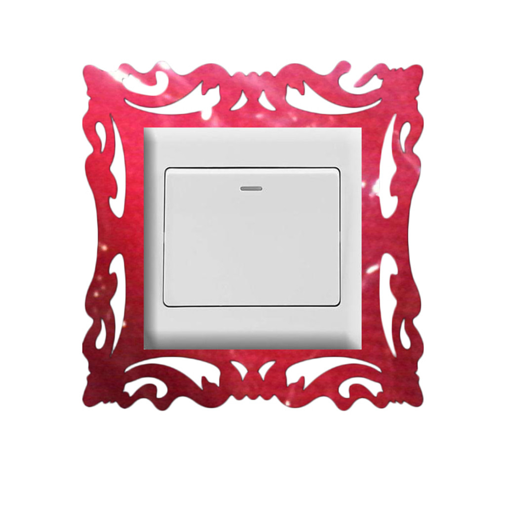แผ่น3D ติดผนังสติกเกอร์มีไฟสวิ - Lighting Room Decor Photo บทวิจารณ์และราคา