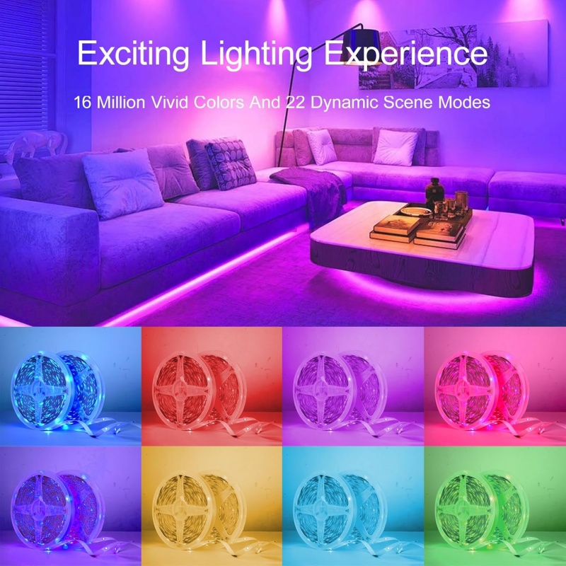 ไฟ LED แบบเส้น USB DC 5V ควบคุ - Lighting Decor Room บทวิจารณ์และราคา