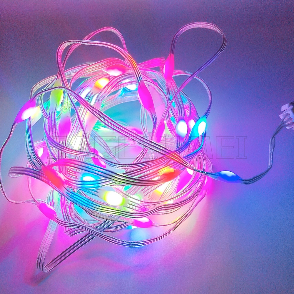 DC5V/12V WS2812 LED String Lig - Decor Lighting Address บทวิจารณ์และราคา