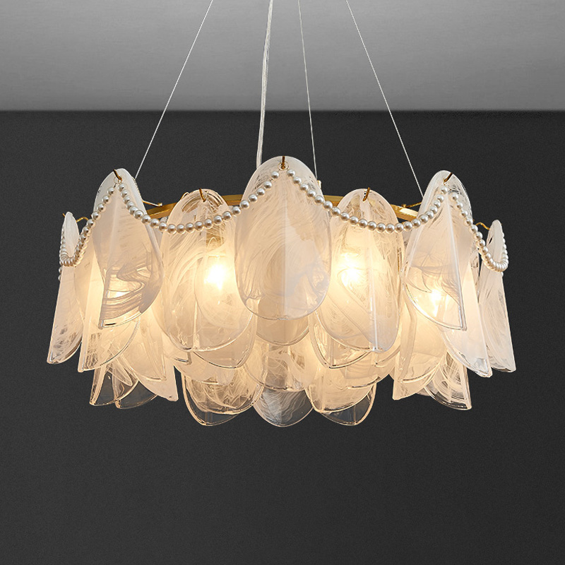 โคมไฟระย้าแก้วหรูหรา โคมไฟห้อง - Lighting Home Decor Items บทวิจารณ์และราคา