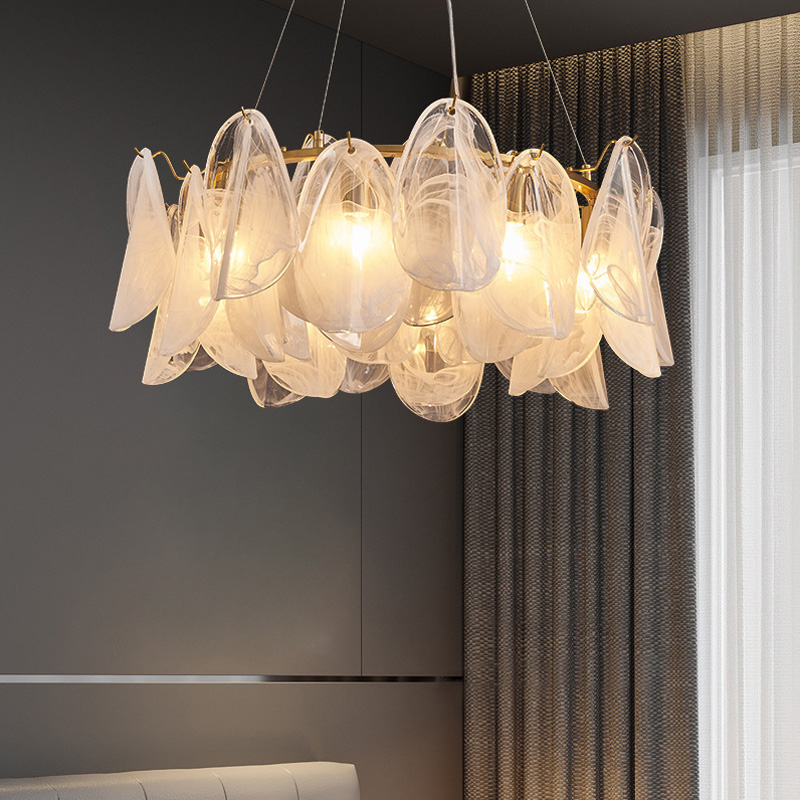 โคมไฟระย้าแก้วหรูหรา โคมไฟห้อง - Lighting Home Decor Items บทวิจารณ์และราคา