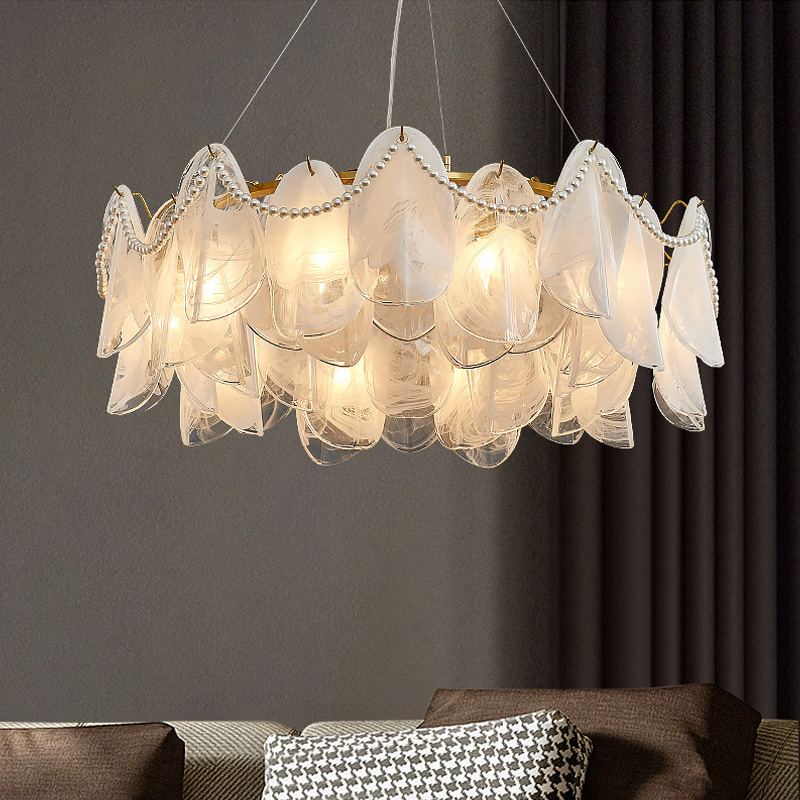 โคมไฟระย้าแก้วหรูหรา โคมไฟห้อง - Lighting Home Decor Items บทวิจารณ์และราคา