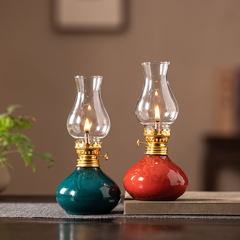 โคมไฟเซรามิคลายดอกบัวสไตล์วินเ - Vintage Lighting Decor บทวิจารณ์และราคา
