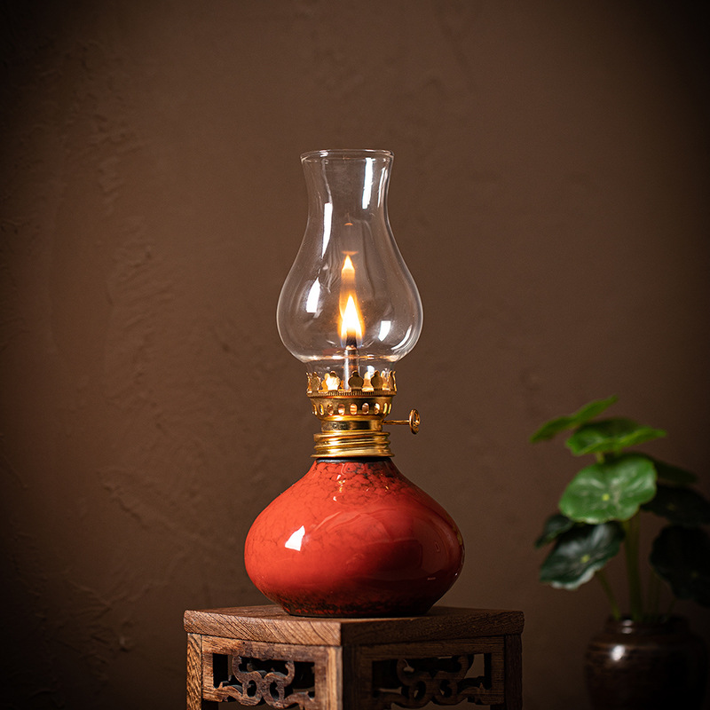 โคมไฟเซรามิคลายดอกบัวสไตล์วินเ - Vintage Lighting Decor บทวิจารณ์และราคา