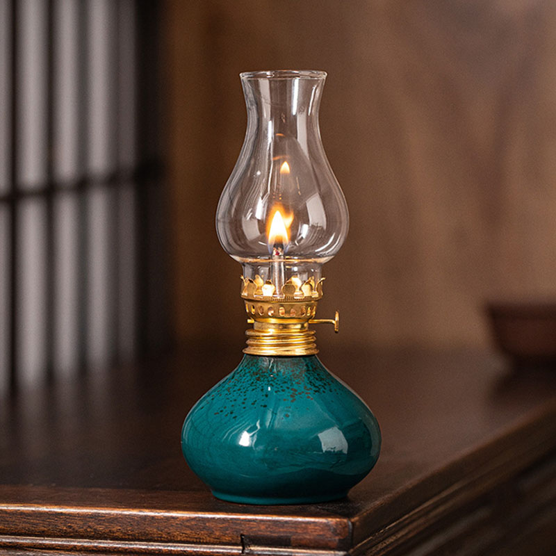 โคมไฟเซรามิคลายดอกบัวสไตล์วินเ - Vintage Lighting Decor บทวิจารณ์และราคา