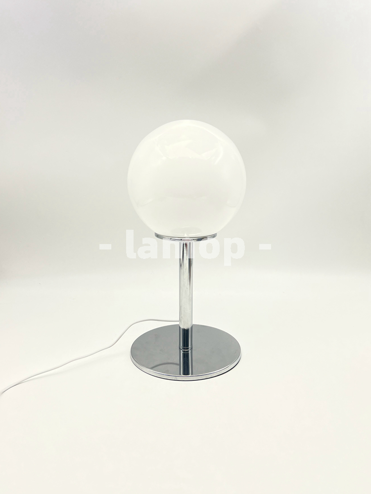 โคมไฟตั้งโต๊ะทรงกลมสีขาวนม โคร - Decor Lighting Table Lamps บทวิจารณ์และราคา
