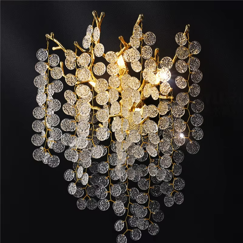 โมเดิร์นหรูหราคริสตัลโคมไฟห้อง - Lighting Decoration On Wall บทวิจารณ์และราคา