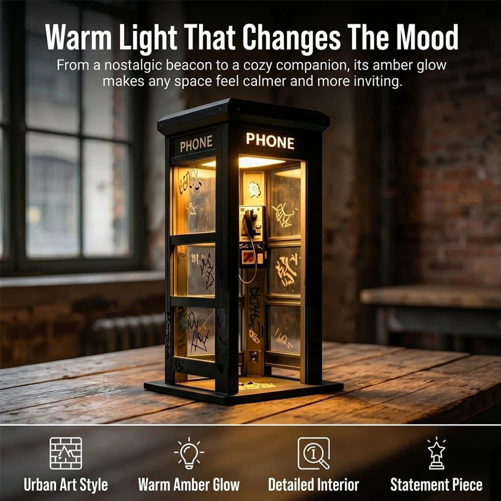 โคมไฟตั้งโต๊ะรูปตู้โทรศัพท์กรา - Decor Lighting Table Lamps บทวิจารณ์และราคา