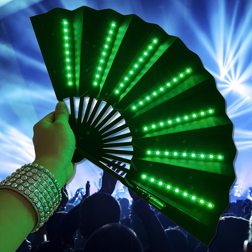 พัดพับเรืองแสงสำหรับเต้นไลน์แด - Decor Lighting Fans บทวิจารณ์และราคา