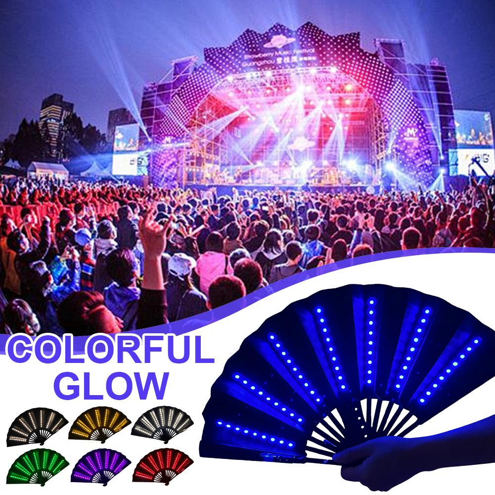 พัดพับเรืองแสงสำหรับเต้นไลน์แด - Decor Lighting Fans บทวิจารณ์และราคา