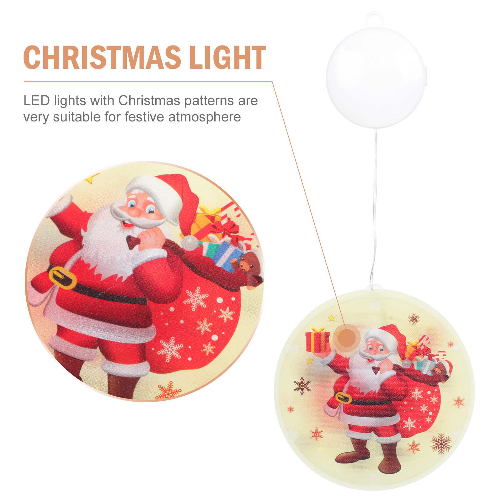 ไฟแขวน LED สำหรับคริสต์มาส 1 ช - Elements Lighting Decor บทวิจารณ์และราคา