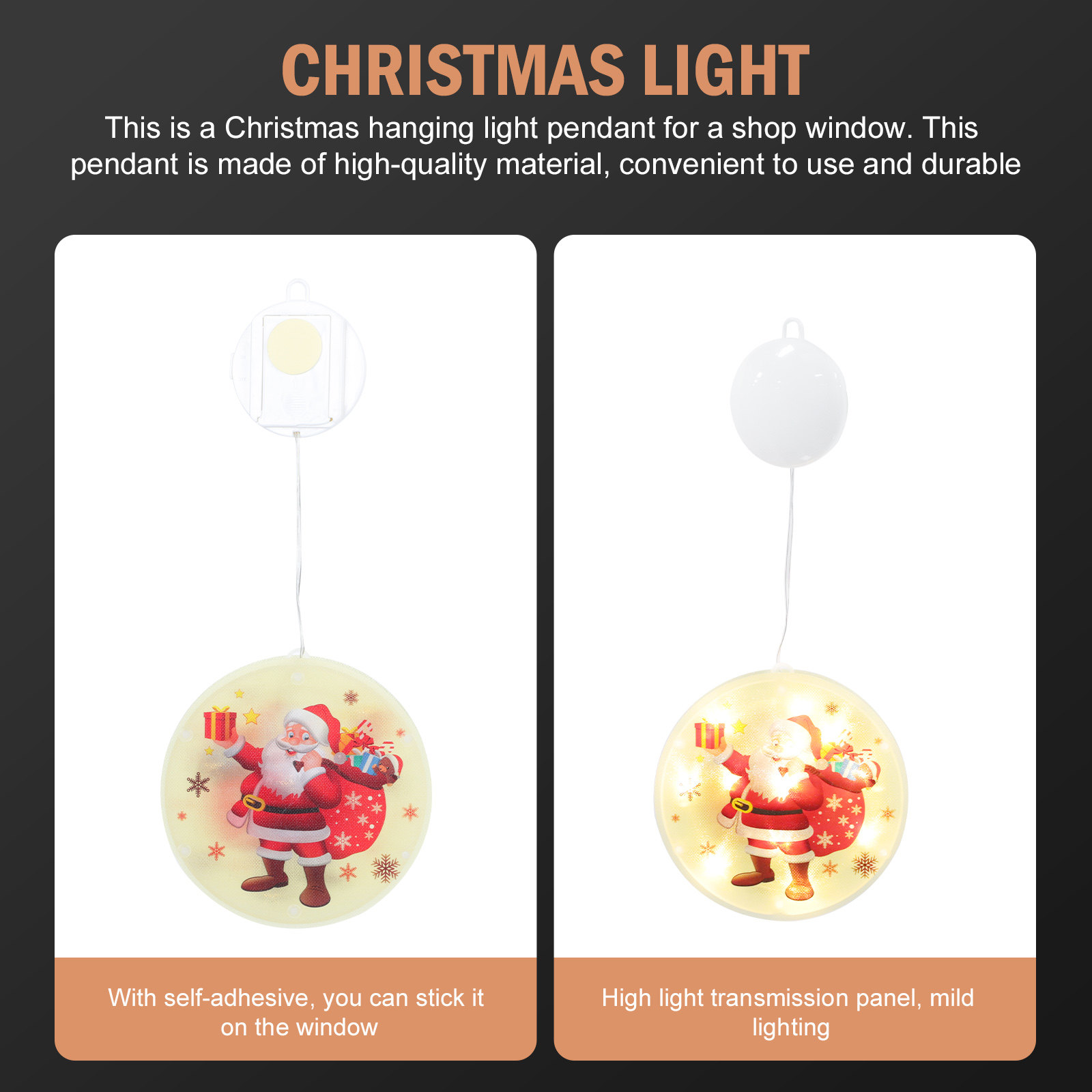 ไฟแขวน LED สำหรับคริสต์มาส 1 ช - Elements Lighting Decor บทวิจารณ์และราคา