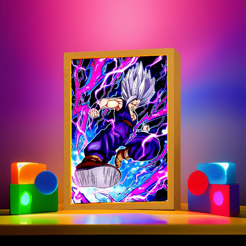 Dragon Ball Z อะนิเมะรูปภาพวาด - Lighting Room Decor Photo บทวิจารณ์และราคา