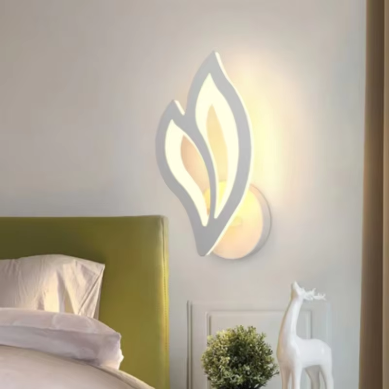 โคมไฟติดผนัง LED รูปทรงใบไม้ ส - Lighting Home Decor Items บทวิจารณ์และราคา