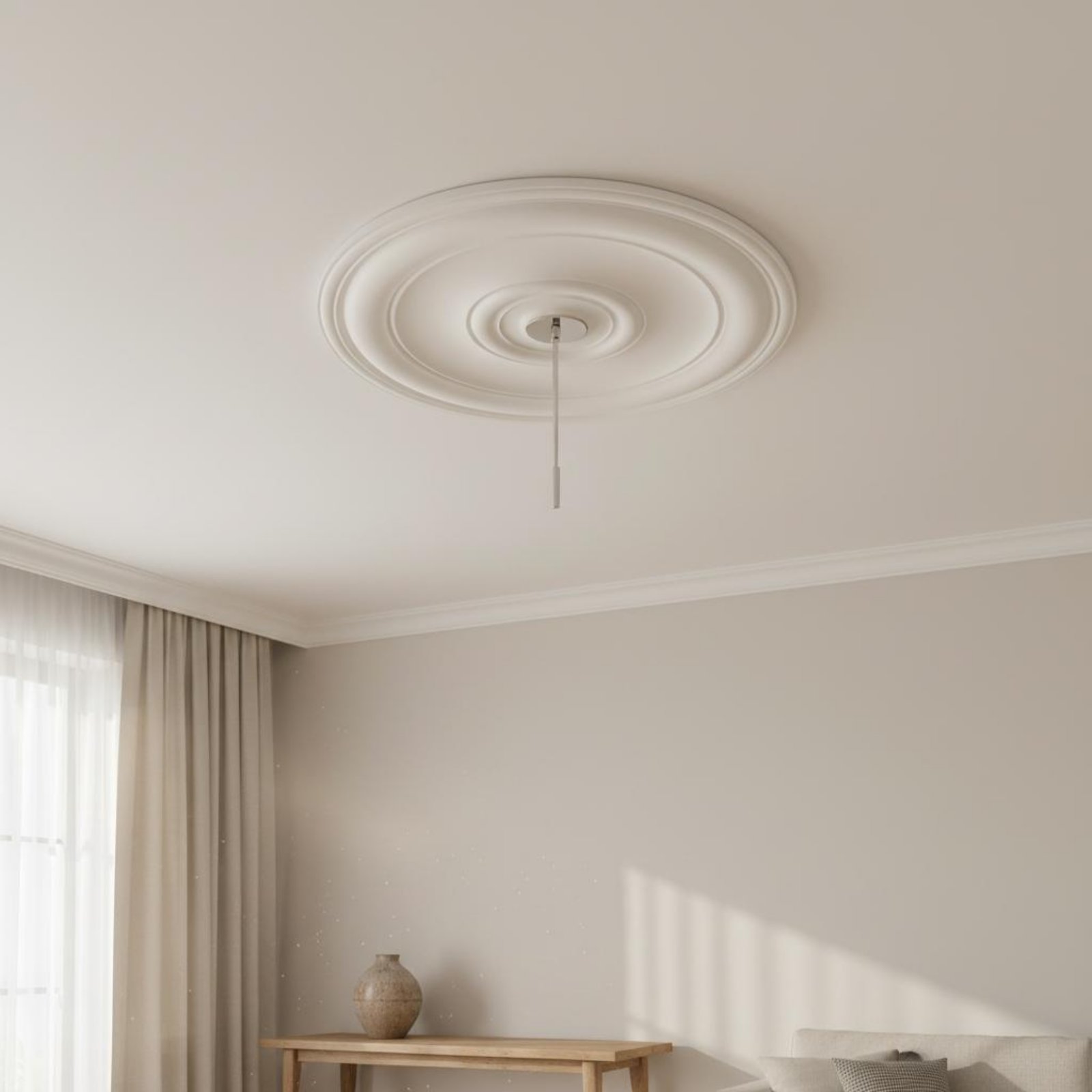 แผ่นปิดฝ้าเพดานทรงกลม ดีไซน์ยุ - Lightings Decoration บทวิจารณ์และราคา