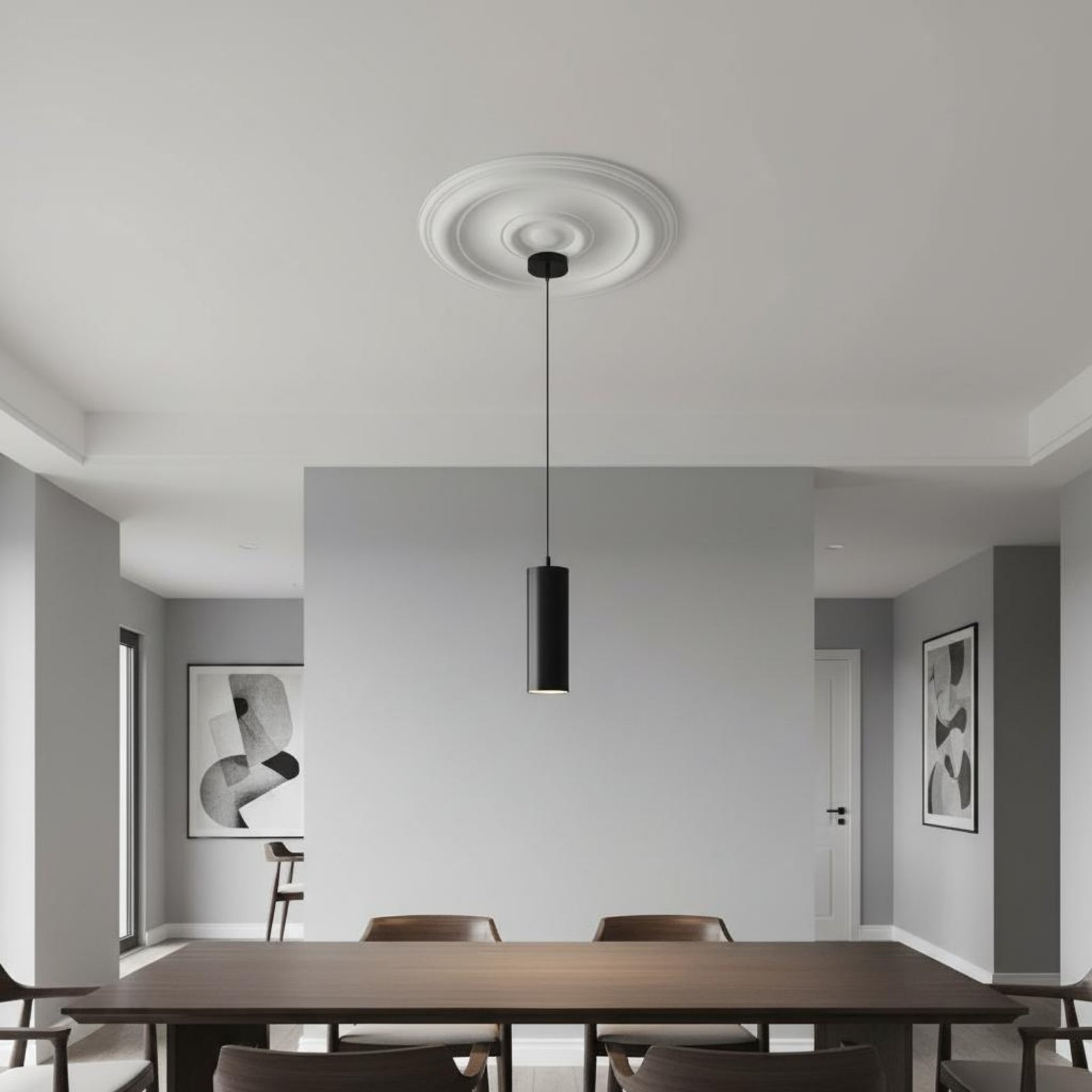 แผ่นปิดฝ้าเพดานทรงกลม ดีไซน์ยุ - Lightings Decoration บทวิจารณ์และราคา