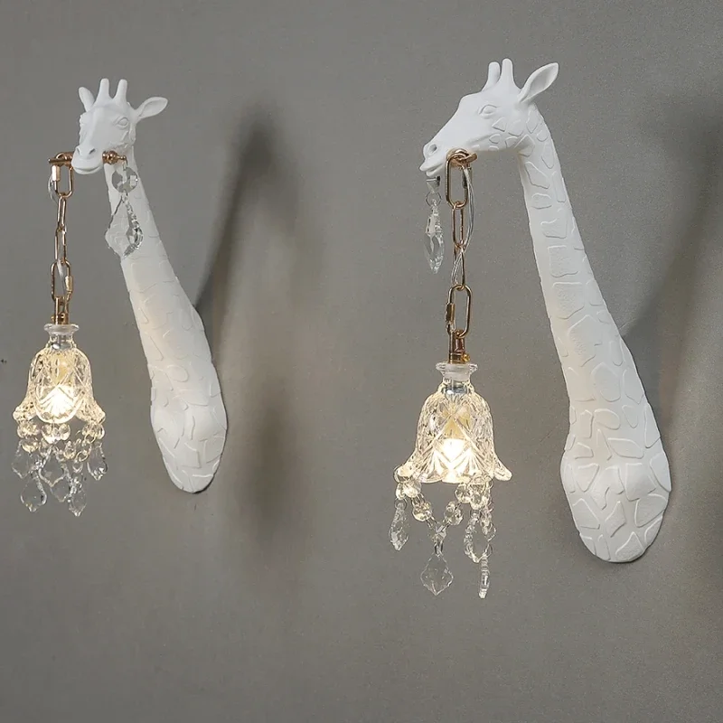 โคมไฟติดผนัง LED รูปยีราฟเรซิน - Lighting Decoration On Wall บทวิจารณ์และราคา