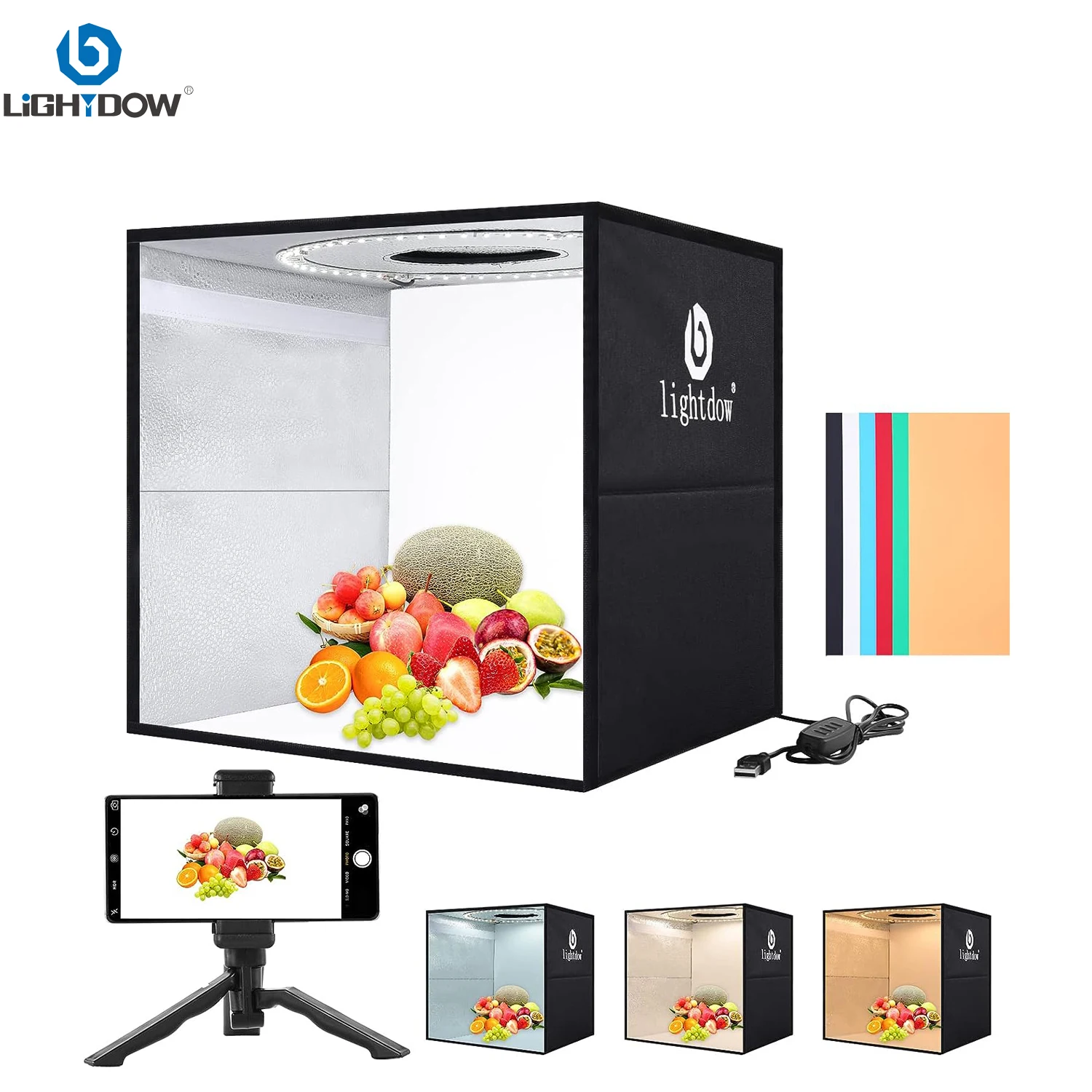Lightdow Photo Studio Light กล - Lighting Gallery บทวิจารณ์และราคา