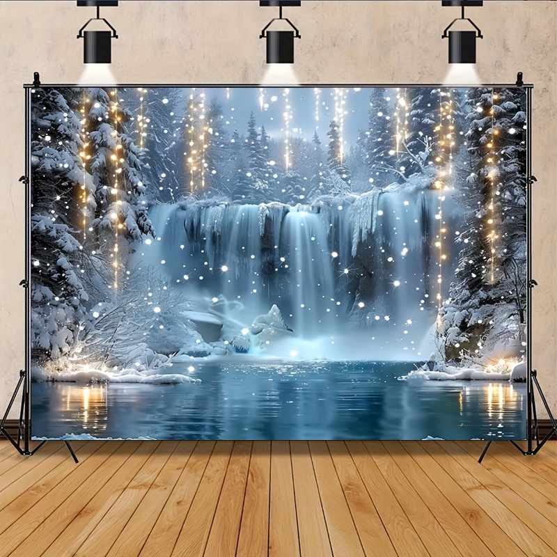ผ้าพื้นหลังแฟนตาซีคริสต์มาส -  - Elements Lighting Decor บทวิจารณ์และราคา