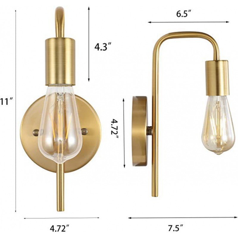 โคมไฟติดผนัง Retro LOFT Wall S - Lighting Decoration On Wall บทวิจารณ์และราคา