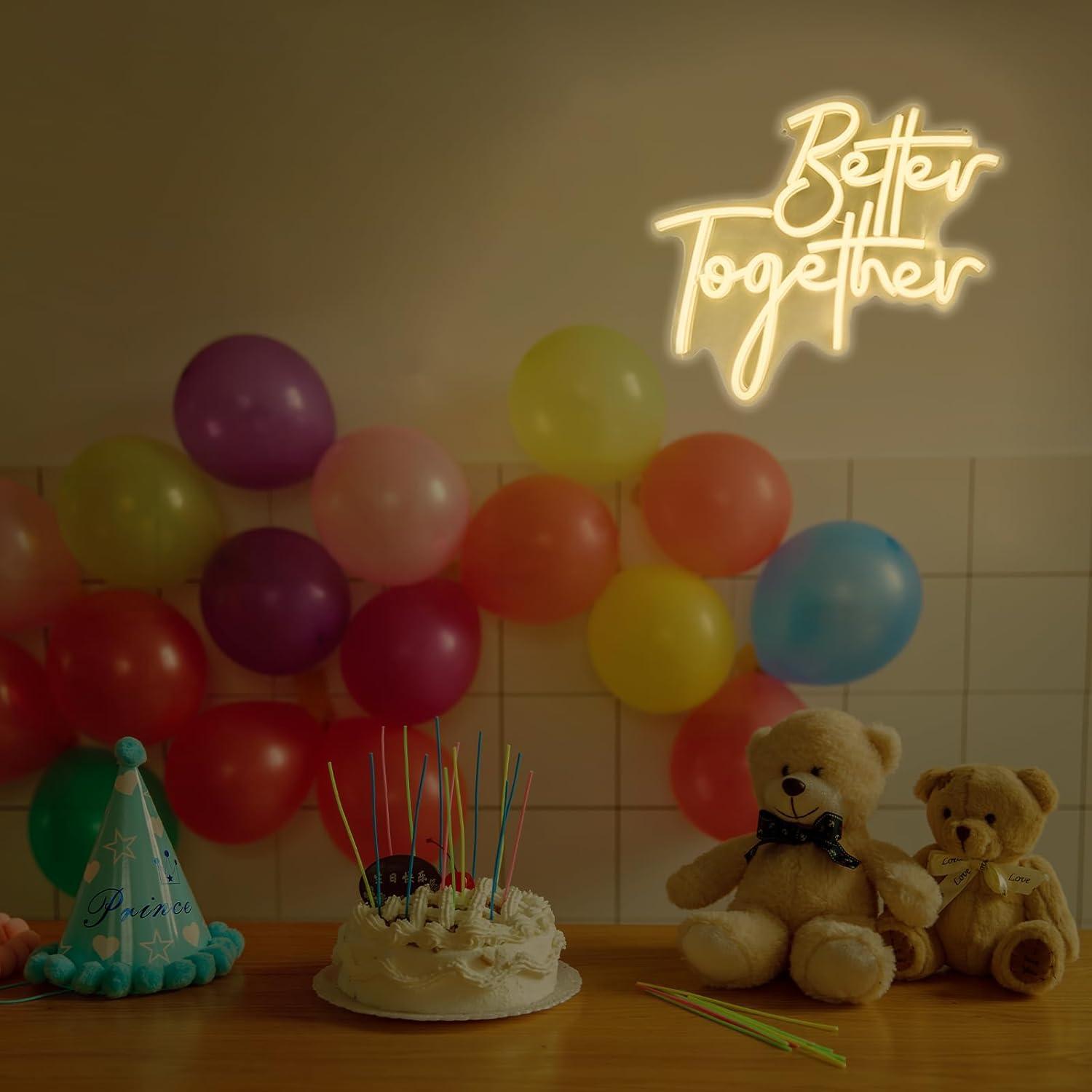 ป้ายไฟนีออน Better Together ไฟ - Lighting Decor Room บทวิจารณ์และราคา