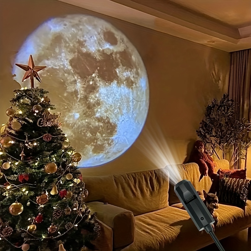 Moon Earth โปรเจคเตอร์ USB โปร - Lighting Room Decor Photo บทวิจารณ์และราคา