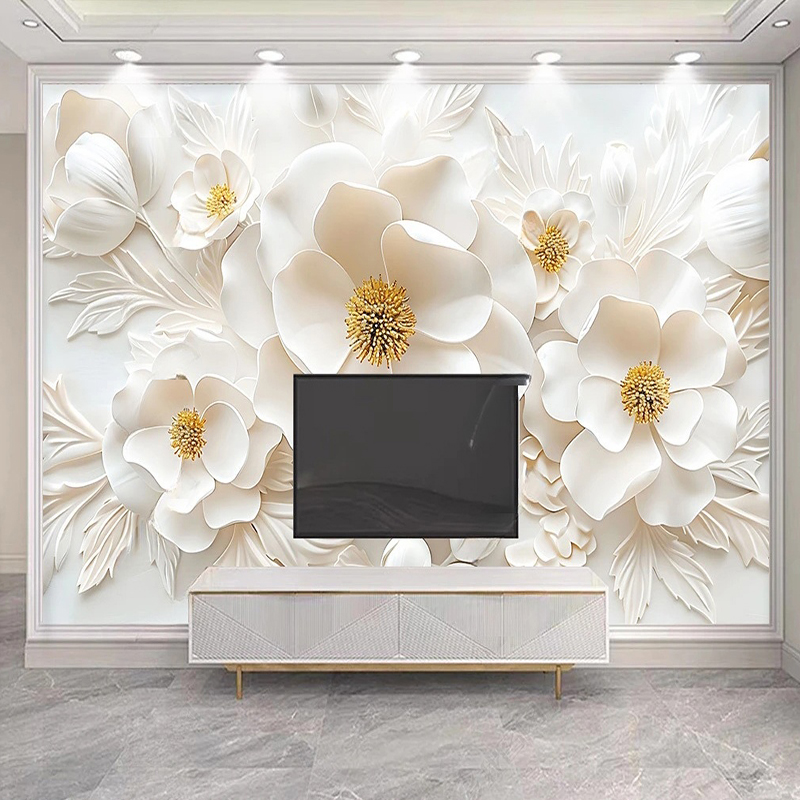 ภาพ Relief ดอกไม้3มิติคุณภาพสู - Lighting Room Decor Photo บทวิจารณ์และราคา