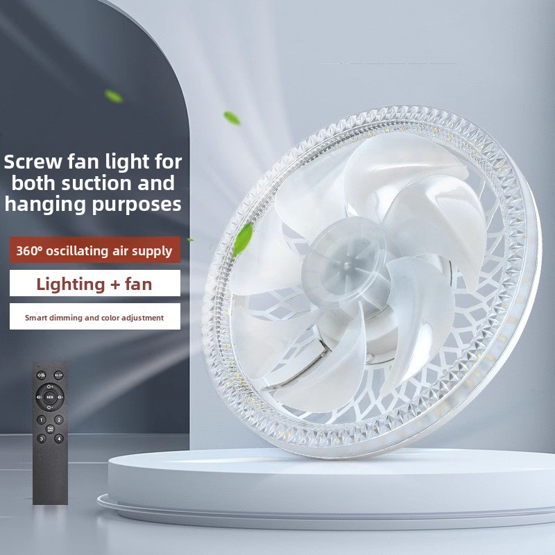 โคมไฟพัดลมเพดาน LED ดีไซน์มินิ - Lighting Decoration On Wall บทวิจารณ์และราคา