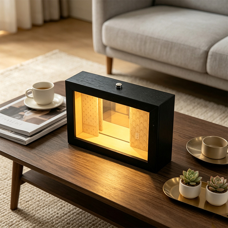 กรอบรูปกระจกอินฟินิตี้พร้อมไฟ  - Lighting Room Decor Photo บทวิจารณ์และราคา