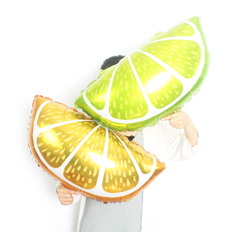 1 ชิ้น ลูกโป่งผลไม้เขตร้อน มะน - Orange Lighting Decor บทวิจารณ์และราคา