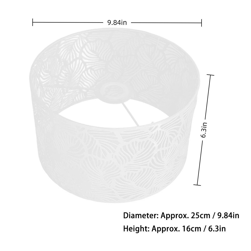 โคมไฟเหล็กสมัยใหม่ ลายเรขาคณิต - Geometric Lamp Shade บทวิจารณ์และราคา