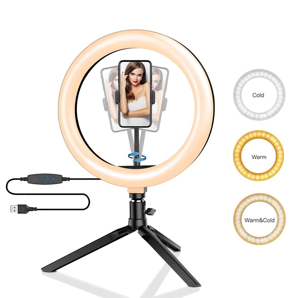 26 ซม.10 นิ้ว LED แหวน Selfie  - Lighting Gallery บทวิจารณ์และราคา