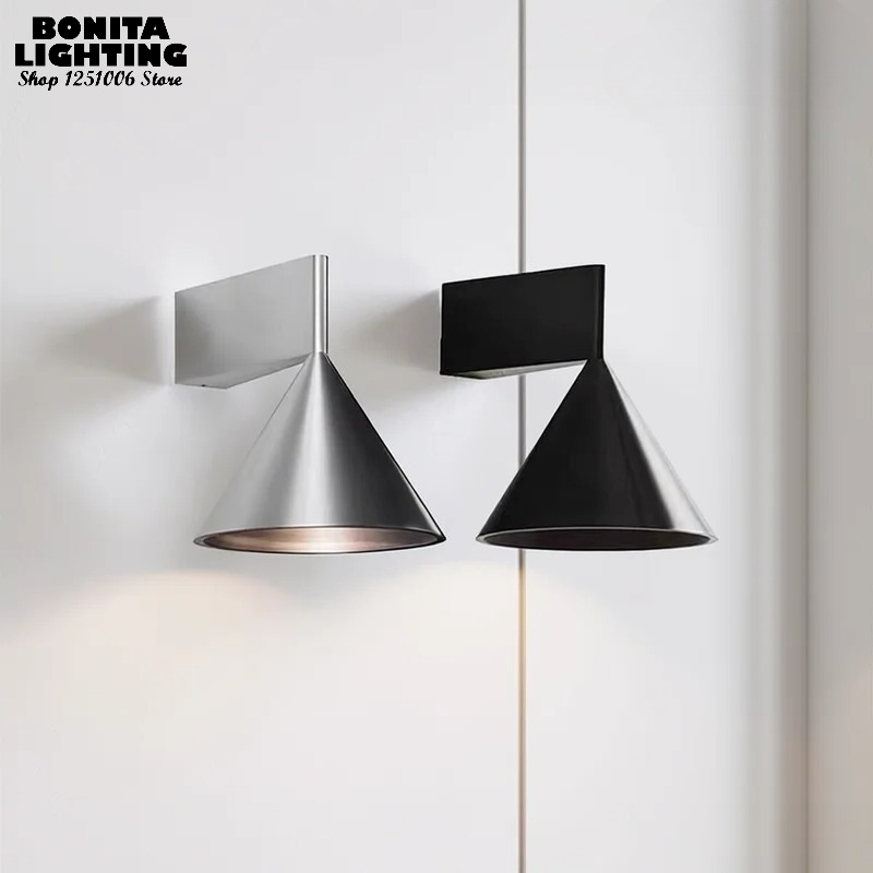 โคมไฟติดผนังทรงกรวยสไตล์นอร์ดิ - Geometric Lamp Shade บทวิจารณ์และราคา