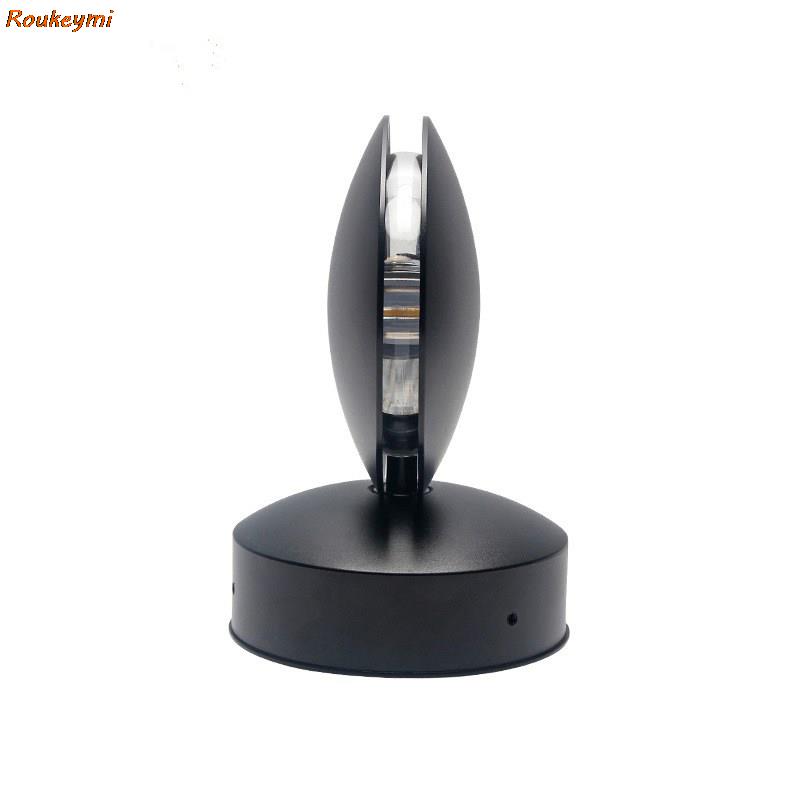 Roukeymi สีดําในร่ม LED โคมไฟต - Lighting Decoration On Wall บทวิจารณ์และราคา