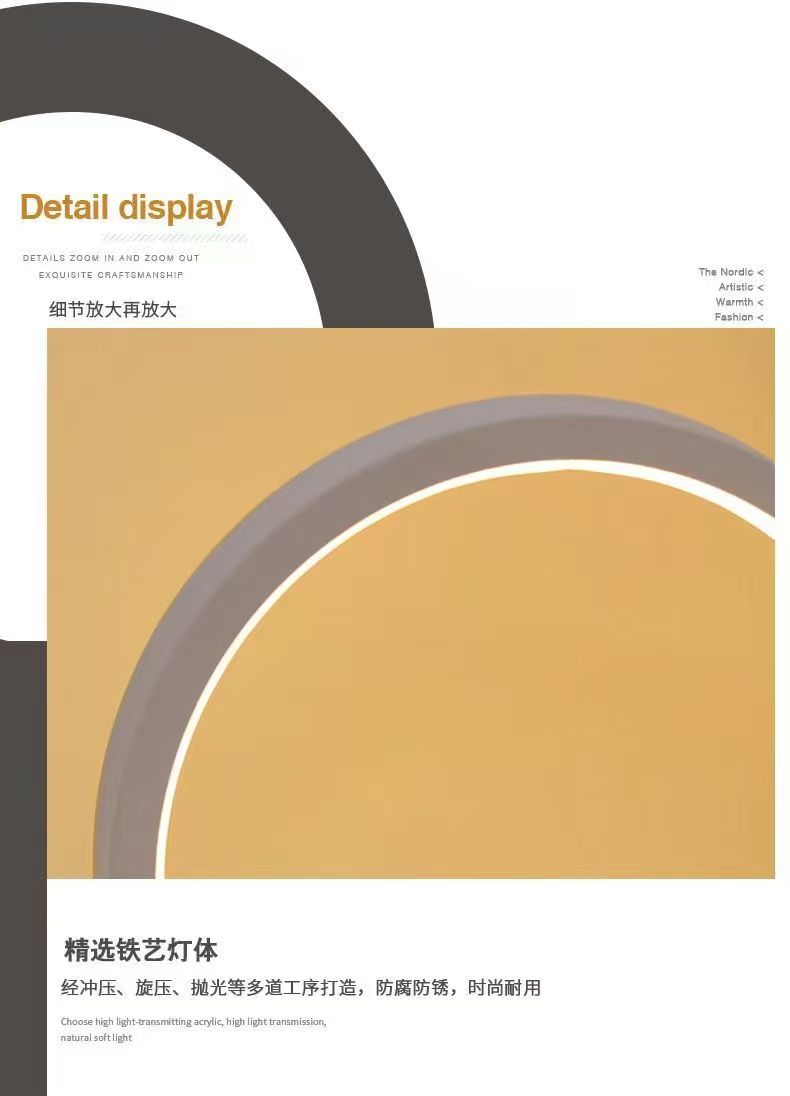 โคมไฟตั้งโต๊ะวงแหวน LED ขนาด 2 - Decor Lighting Table Lamps บทวิจารณ์และราคา